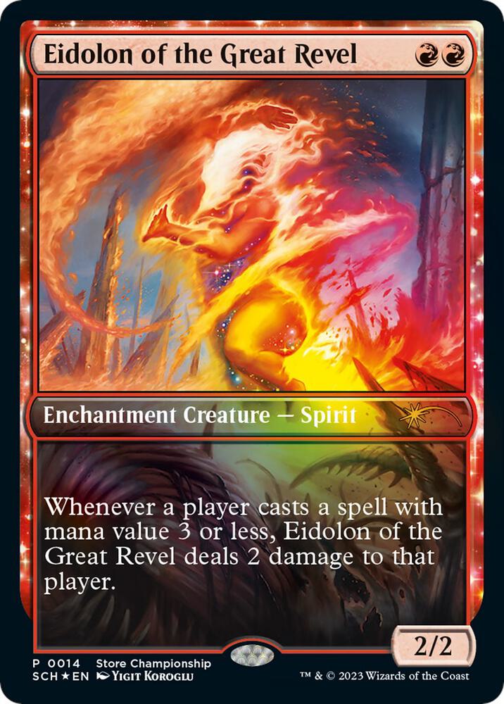 TCG: Magic The Gathering - Eidolon of the Great Revel Foil (Single)