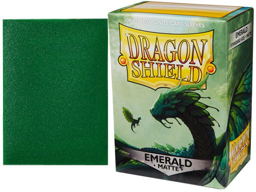 TCG: Dragon Shield Matte Emerald (100ct.)