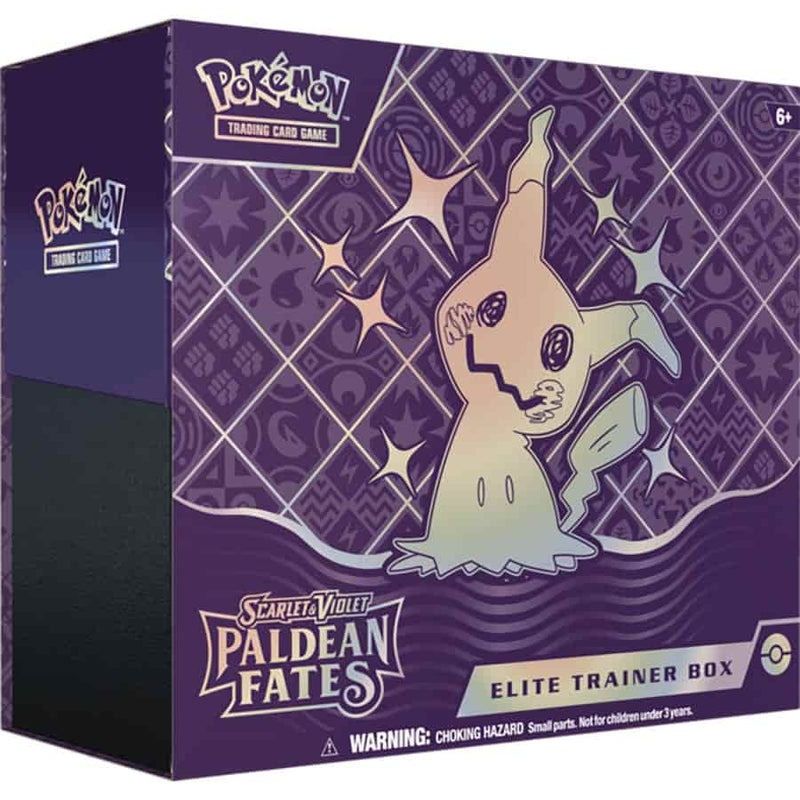 TCG: Pokemon  - Scaelet and Violet Paldean Fates Elite Trainer Box