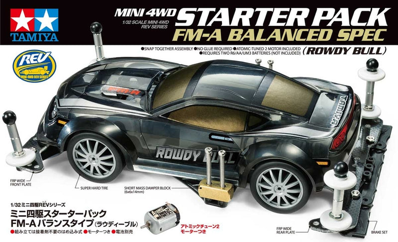 Mini 4WD: Jr. Starter Pack FM-A Balanced