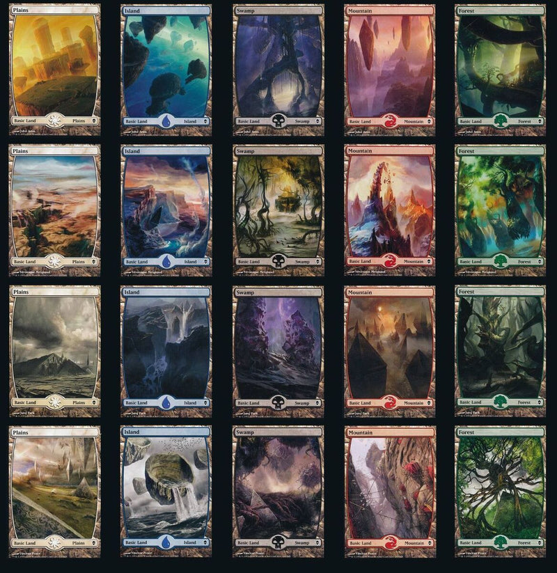 TCG: Magic The Gathering - Full Art Lands