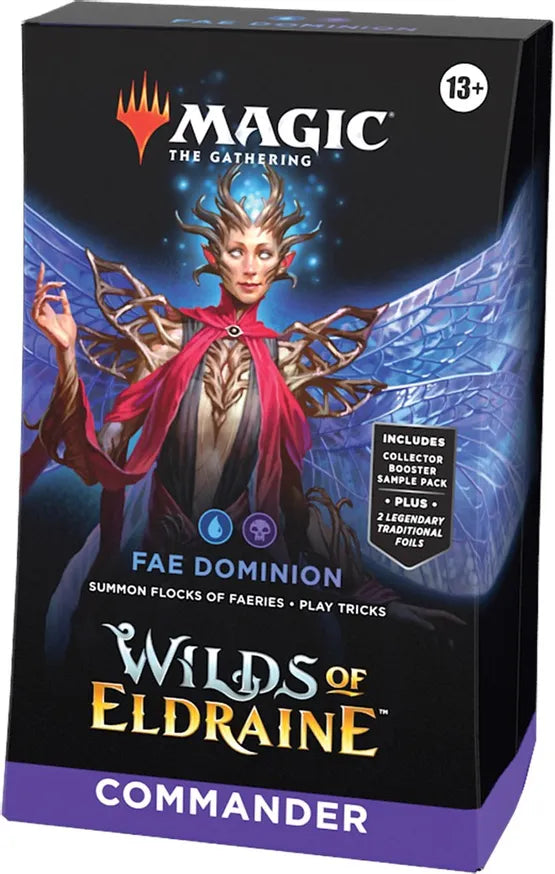 TCG: Magic The Gathering - Wilds of Eldraine Commander Deck - Fae Dominion