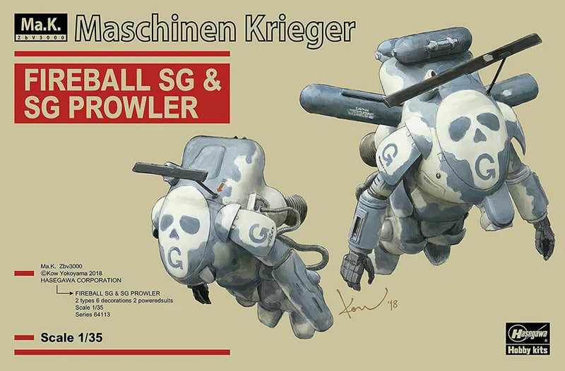 Mecha: Maschinen Krieger  SG Fireball and Prowler