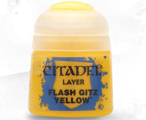 Citadel Paint: Flash Gitz Yellow (Layer) 12ml