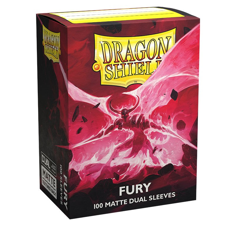 TCG: Dragon Shield Standard Matte Fury (100ct.)