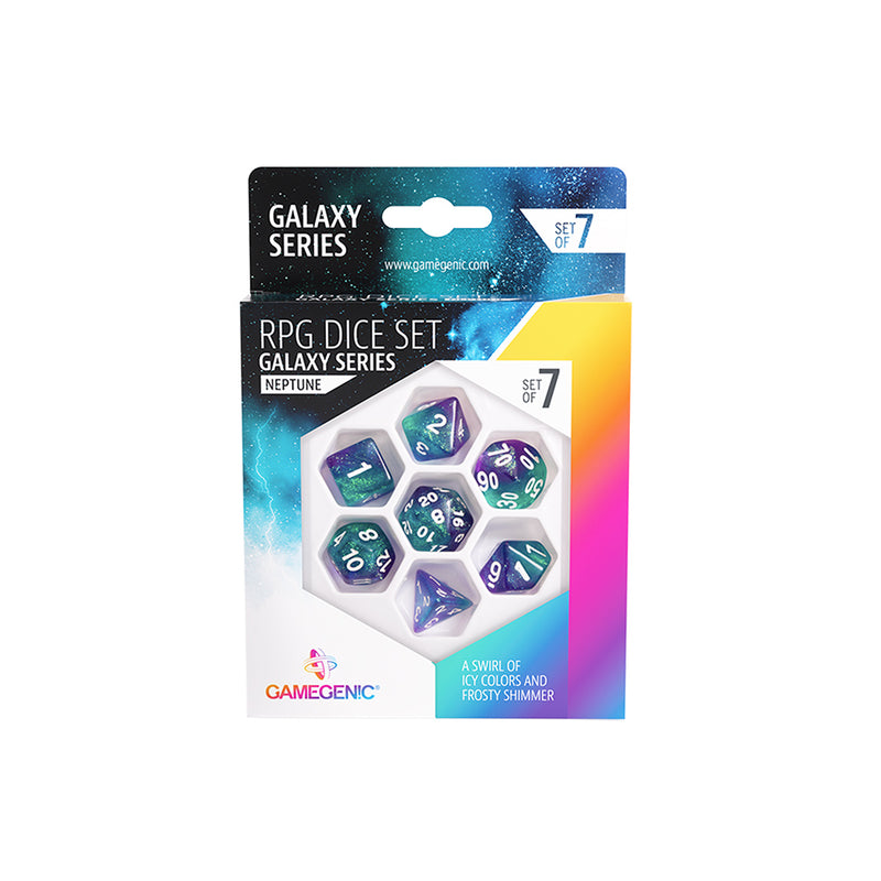 Dice: Gamegenic - Galaxy Series - Neptune