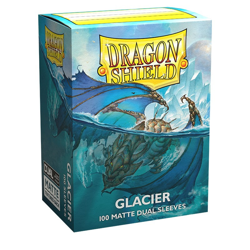 TCG: Dragon Shield Standard Matte Dual Glacier (100ct.)