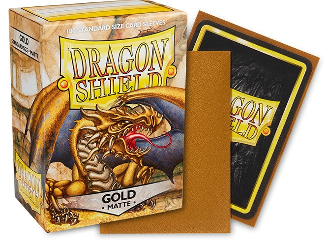 TCG: Dragon Shield Matte Gold (100ct.)