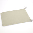 Dice: Gray Suede Dice Bage (Large)