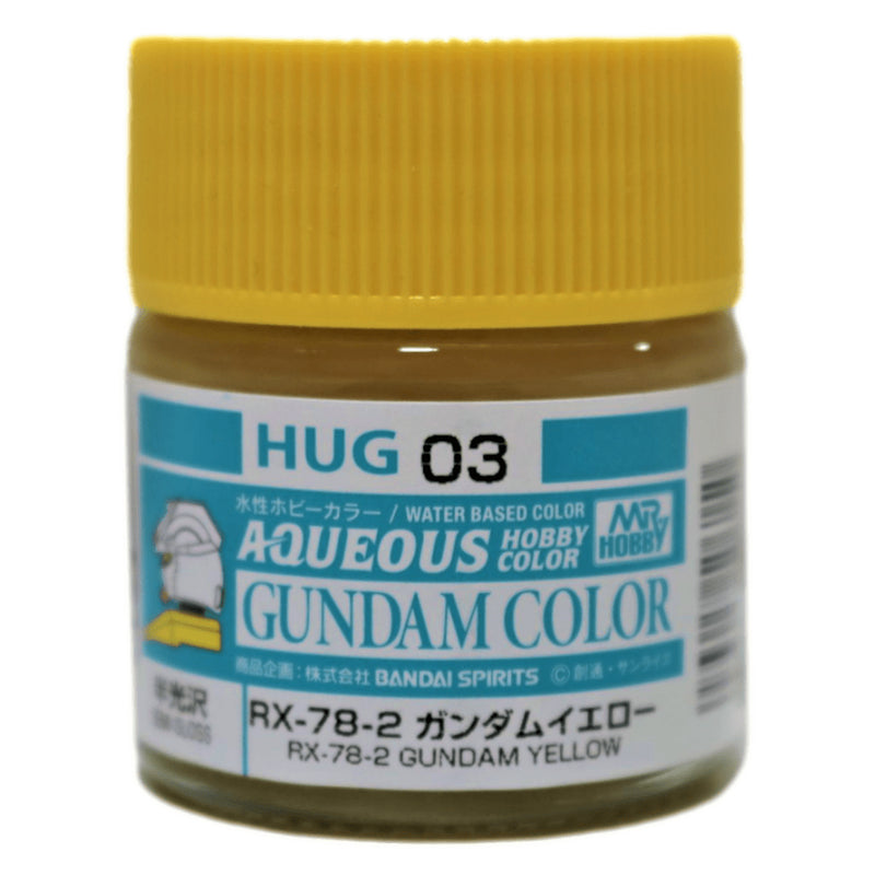 Supplies: GSI Gundam Color HUG03 (Gundam Yellow) 10ml