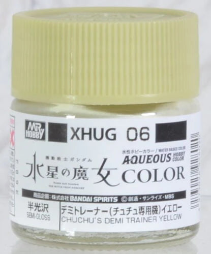 Supplies: Mr. Color Aqueous XHUG06 Chu Chu's Demi Trainer Yellow 10ml