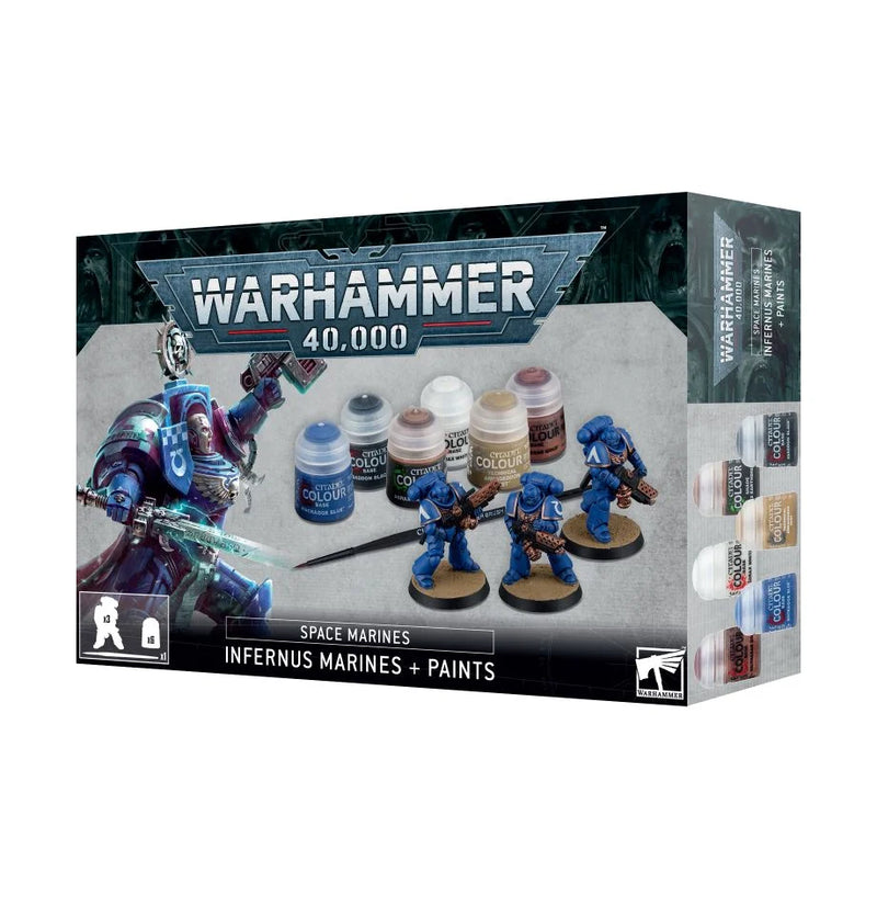 Warhammer 40K: Infernus Marines Paint Set