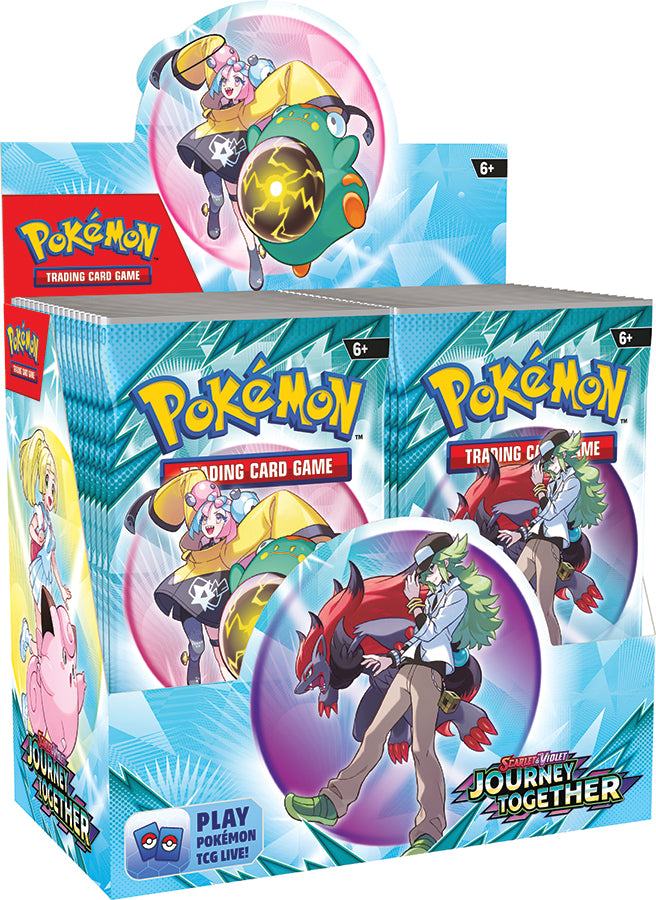 TCG: Pokemon  - Journey Together Booster Display