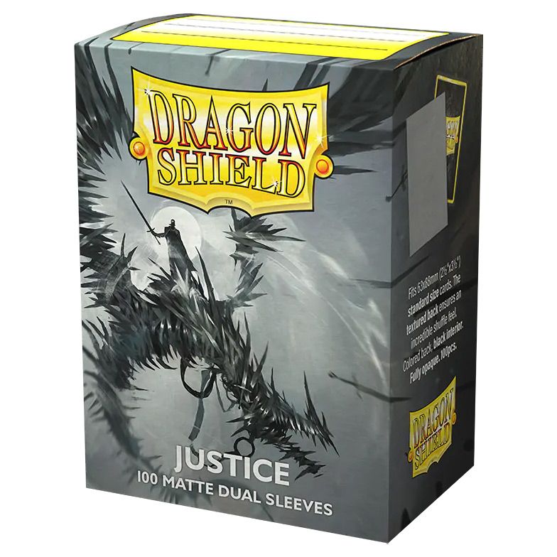 TCG: Dragon Shield - Deck Protector Dual Matte (Justice)