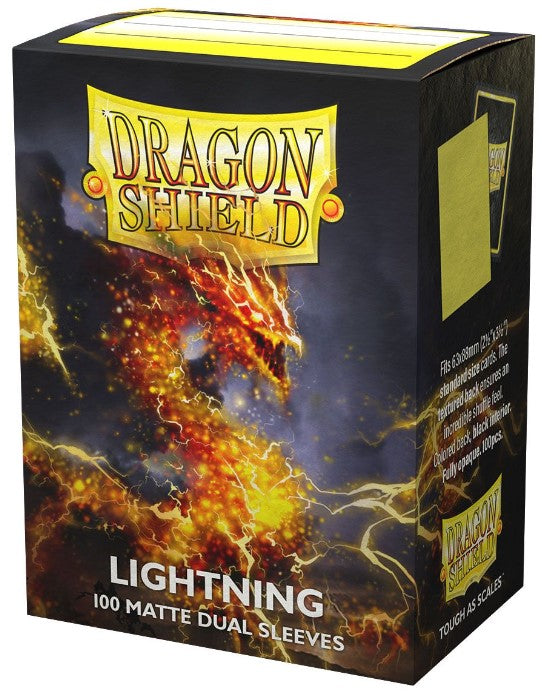 TCG: Dragon Shield Standard Matte Dual Lightning (100ct.)