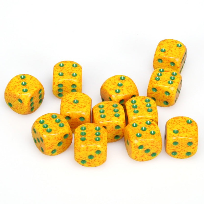 Dice: Speckled 16mm D6 Lotus (12ct.)