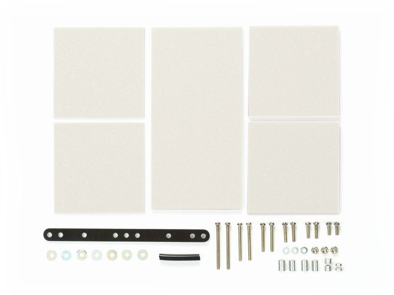 Mini 4WD: Jr. Brake Sponge Set (White)