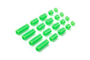Mini 4WD: Jr. LW Plastic Spacer Set (Green)