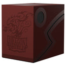 TCG: Dragon Shield - Deck Box Double Shell (Blood Red/Black)