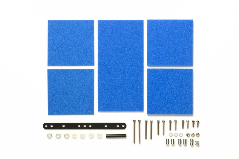Mini 4WD: Jr. Brake Sponge Set (Blue)