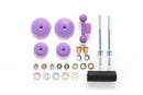 Mini 4WD: Jr. 95518 Lg. Diameter Stabilizer Set (Purple)