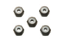 Mini 4WD: Jr. 95719 2mm Aluminum Lock Nut (Black)