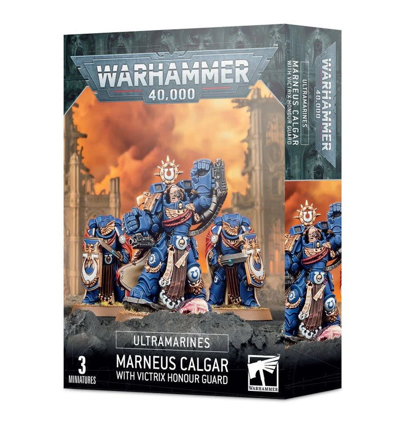Warhammer 40K: Ultramarines - Marneus Calgar w/Victrix Honour Guard