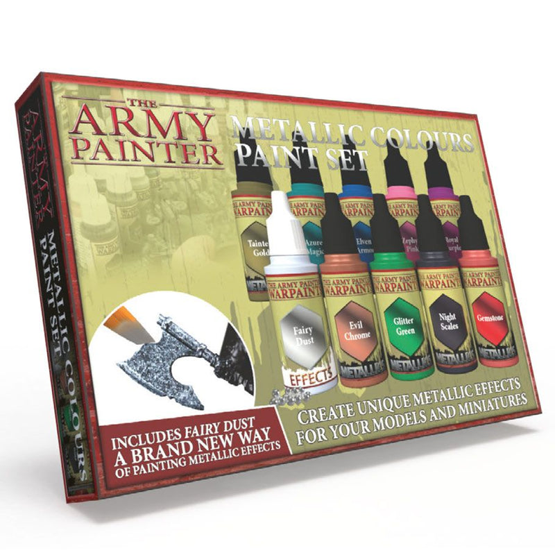 Supplies: Army Painter Warpaint Metallic Colours Paint Set