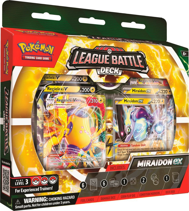 TCG: Pokemon - Miraidon ex League Battle Deck TCG: Pokemon - Miraidon ex League Battle Deck