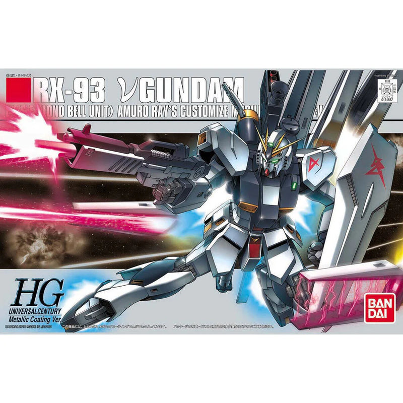 Gundam HGUC: RX-93 Nu Gundam (Metallic Coating Ver.) 1/144