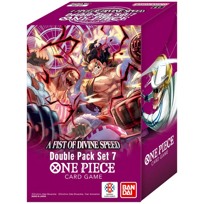 TCG: One Piece - A Fist of Divine Speed Double Pack 7 Sealed