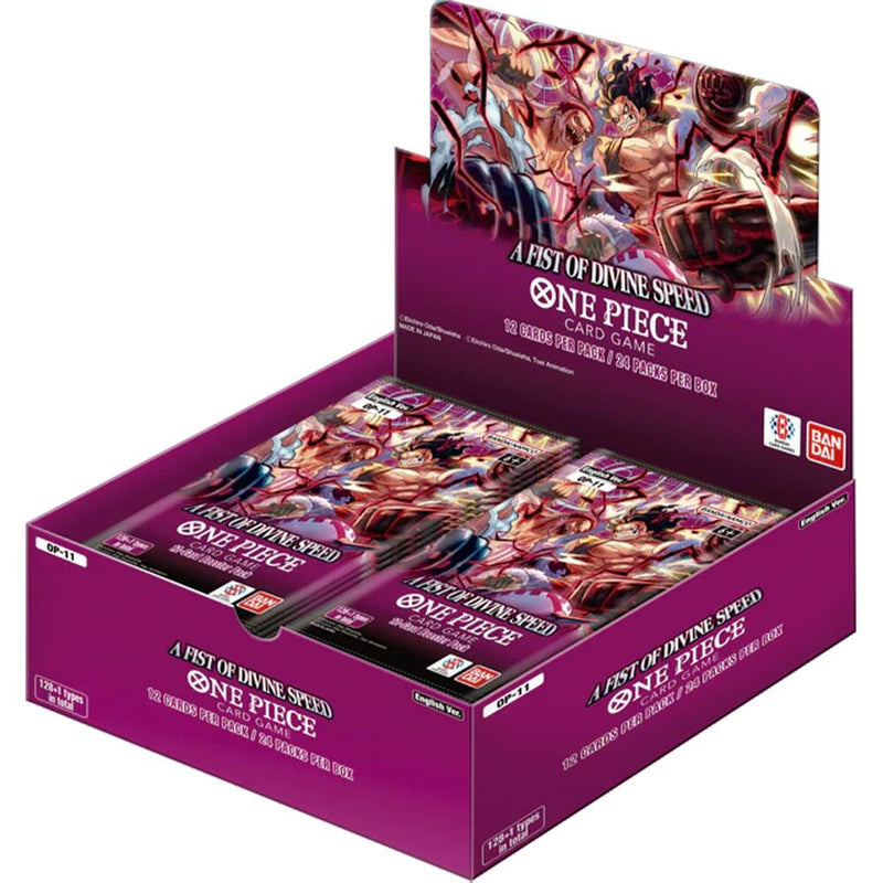 TCG: One Piece - A Fist of Divine Speed Booster Box