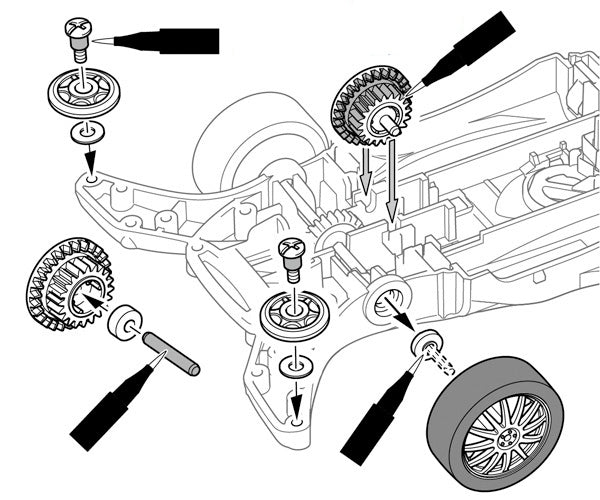 Mini 4WD: Jr. Oil Applicator
