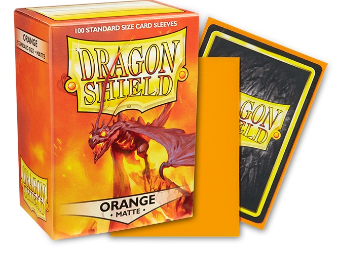 TCG: Dragon Shield Matte Orange (100ct.)