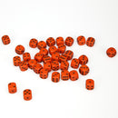 Dice: Opaque 12mm D6 Orange/Black (36 ct.)
