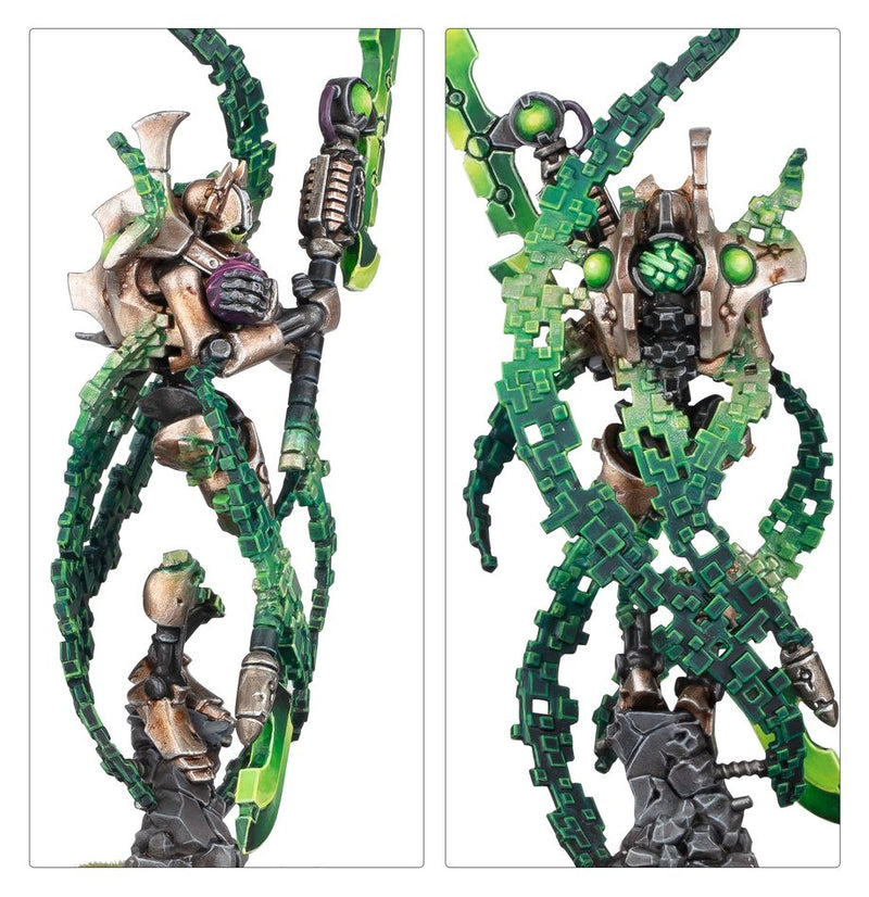 Warhammer 40K: Necrons - Overlord with Translocation Shroud
