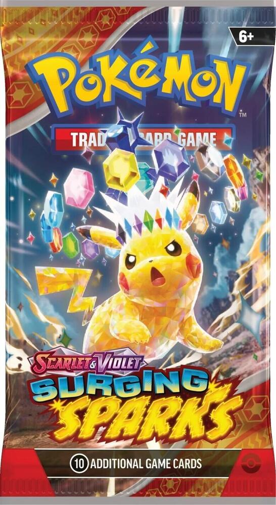 TCG: Pokemon  -S&V 8 - Surging Sparks Booster Pack