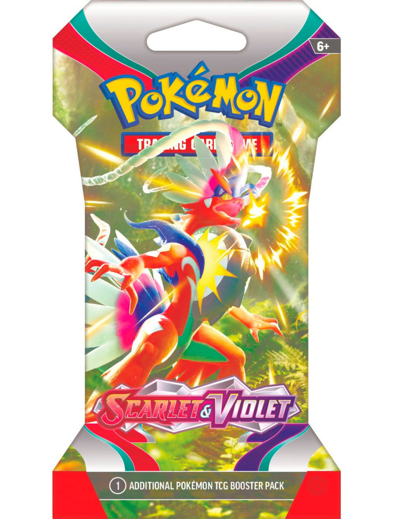 TCG: Pokemon  - Scarlet and Violet Sleeved Booster