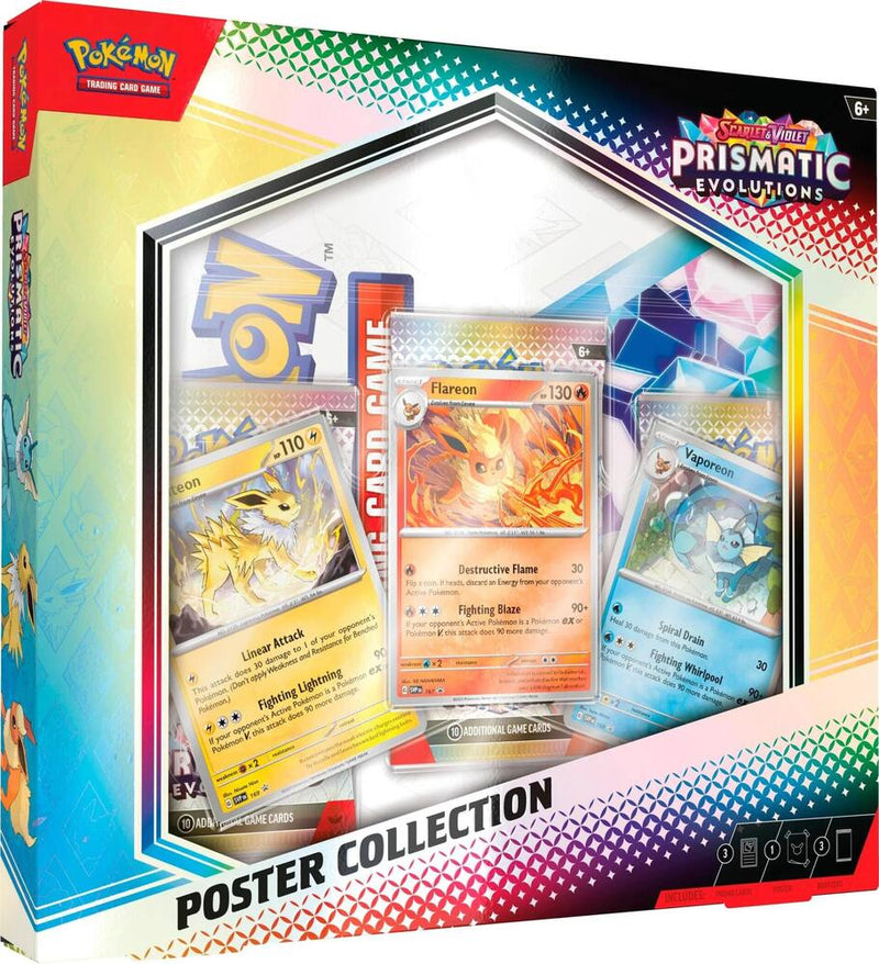 TCG: Pokemon  - Scarlet & Violet - Prismatic Evolutions Poster Collection