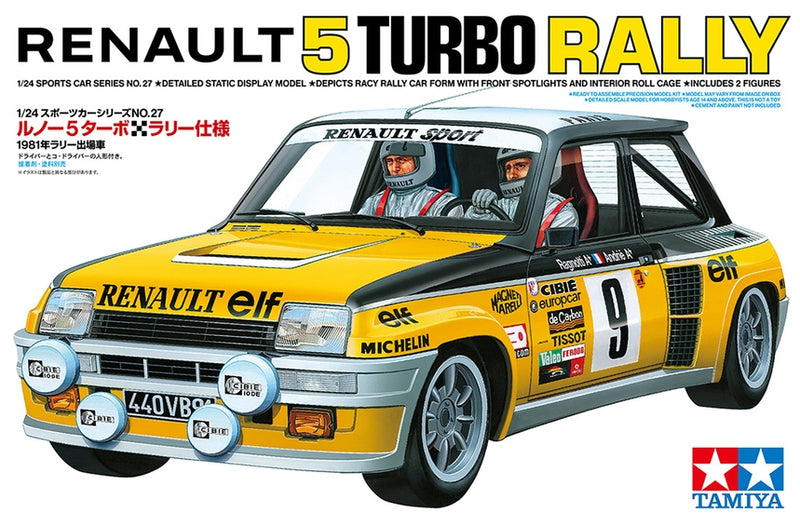 Tamiya: Renault 5 Turbo Rally 1/24