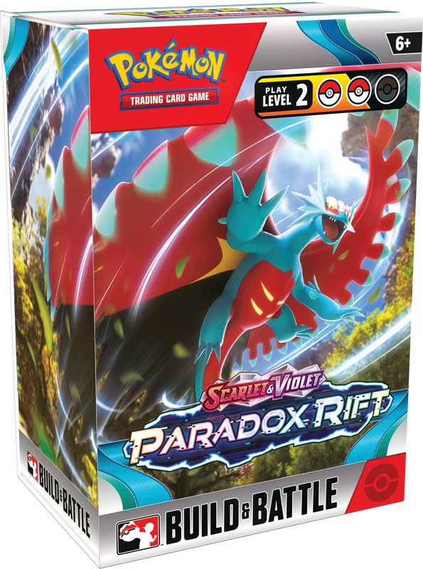 TCG: Pokemon  - Scarlet and Violet Paradox Rift - Build and Battle Box