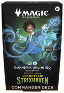 TCG: Magic The Gathering - Secrets of Strixhaven Commander Deck - Quandrix Unlimited
