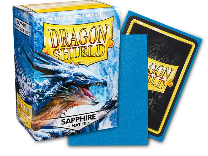 TCG: Dragon Shield Matte Sapphire (100ct.)