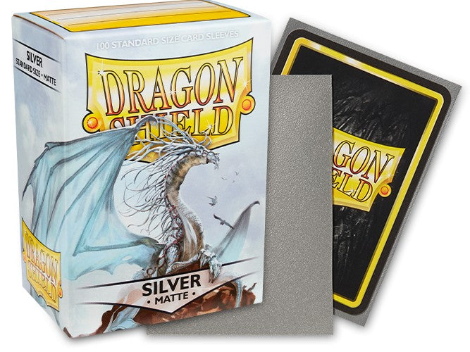 TCG: Dragon Shield Matte Silver (100ct.)