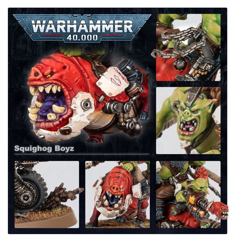 Warhammer 40K: Orks - Squighog Boyz