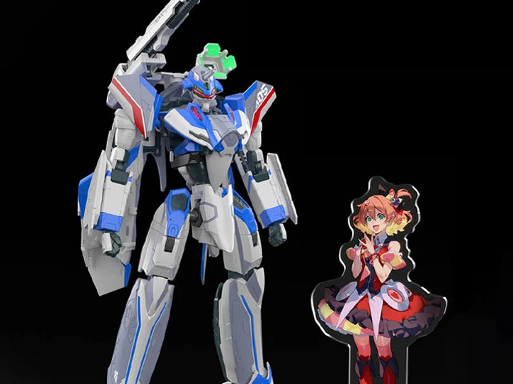 Macross: Hayate Immelmann's VF-31J Siegfried 1/100 (Deluxe Set Ver.)