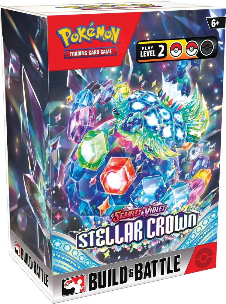 TCG: Pokemon  - Scarlet & Violet - Stellar Crown Build and Battle Box