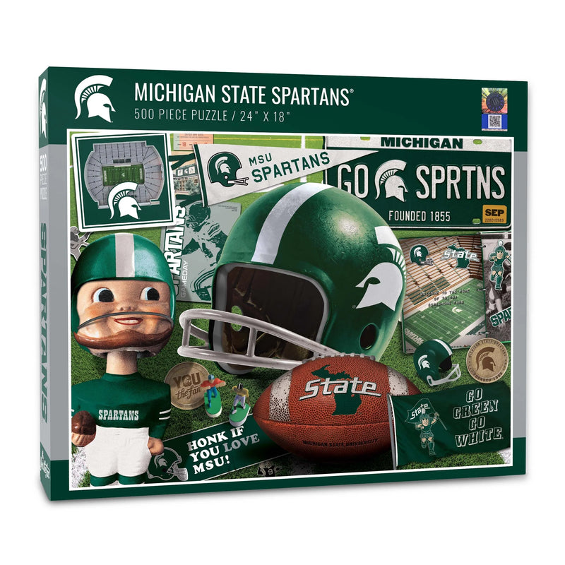 Puzzle: Michigan State Spartans Retro Series (500 pc.)