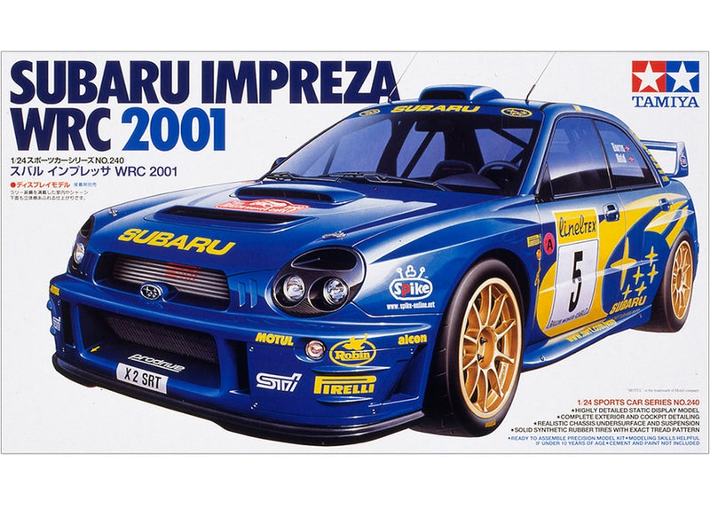 Tamiya: Subaru Impreza WRC 2001 1/24