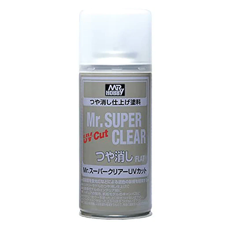 Supplies: Mr. Super Clear UV Cut Flat/Matte